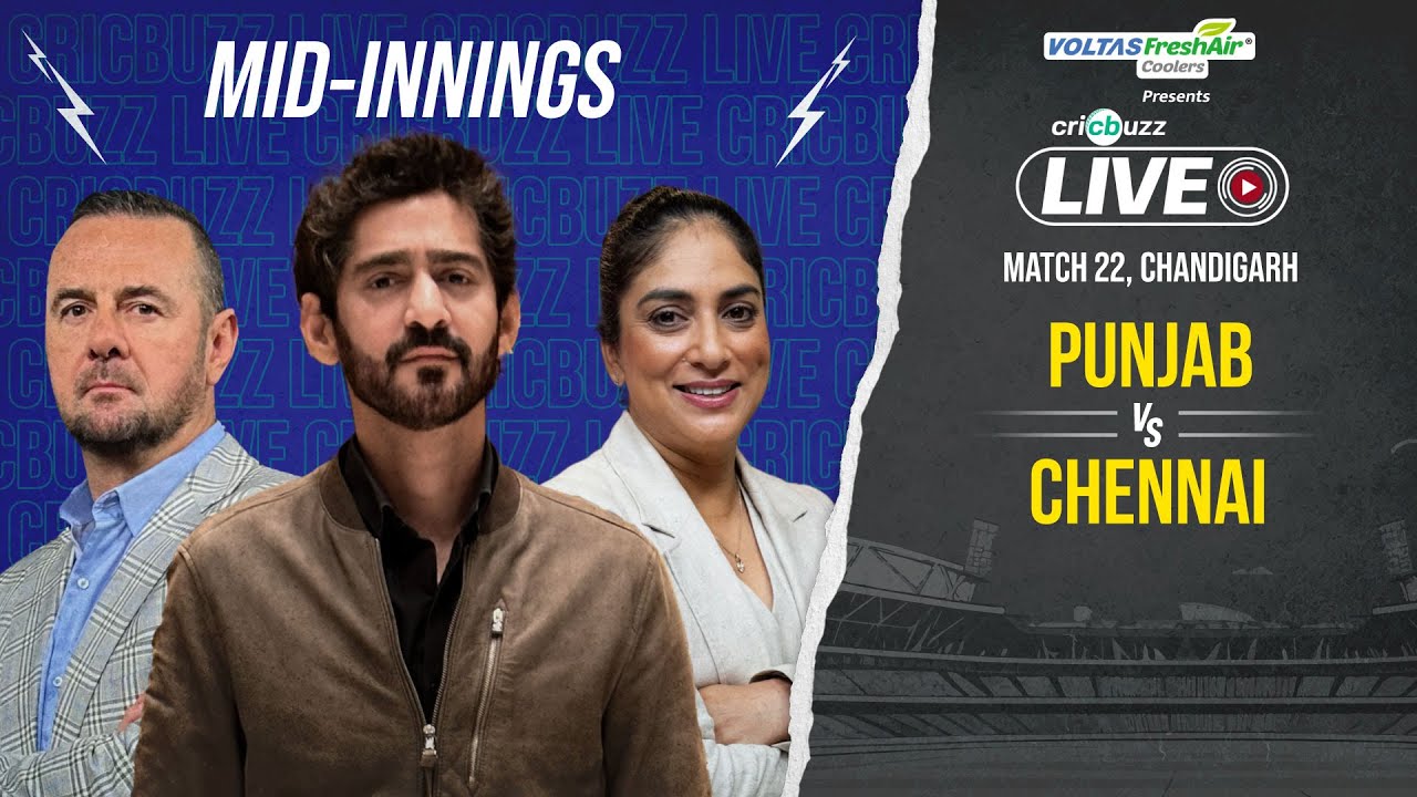 Cricbuzz Live: Priyansh's century powers #PBKS to 219/6 vs #CSK