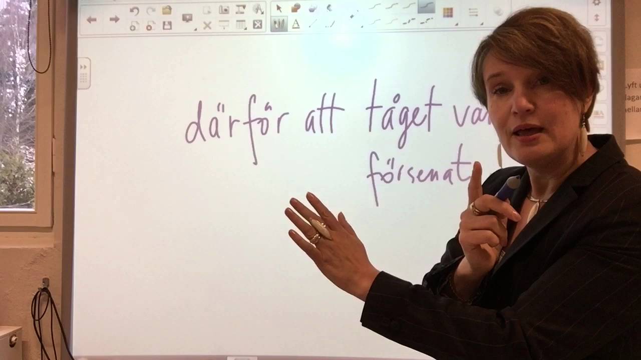 DÄRFÖR och DÄRFÖR ATT