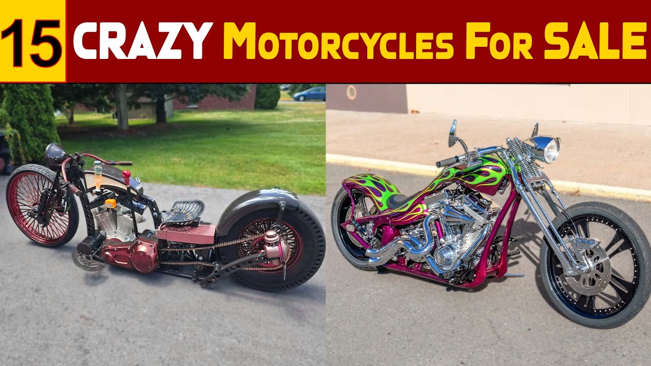 15 Crazy Motorcycles for Sale – Rare, Custom & High-Performance Bikes!