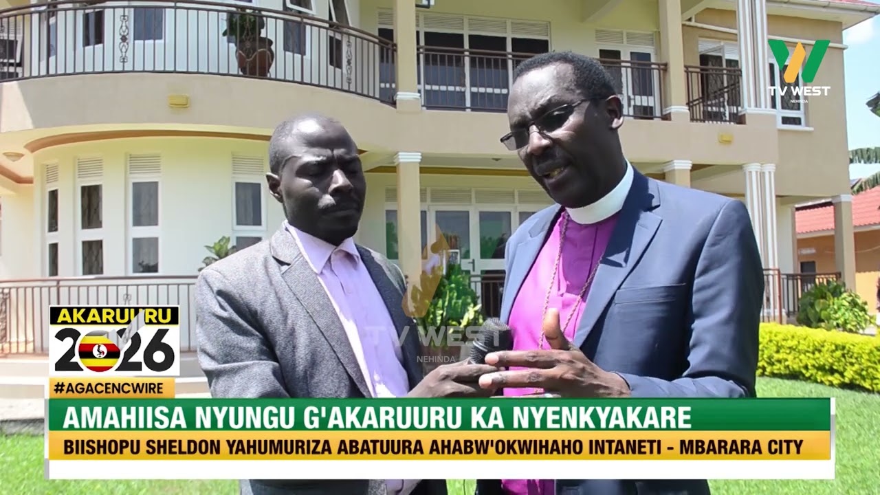 Agacencwire: Biishopu Sheldon yaahamiza abatuura ahabw'okwihaho intaneeti - Mbarara City