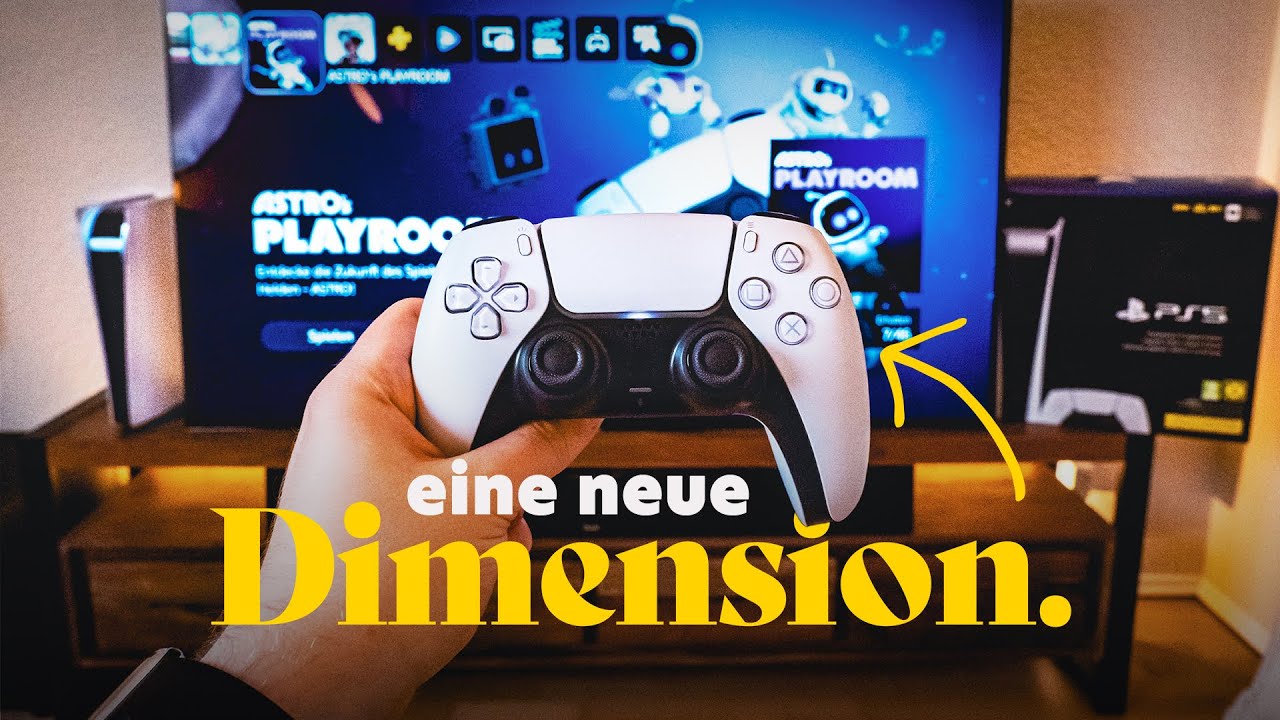 PS5 Digital Edition ausgepackt & DualSense Gameplay getestet 🤯