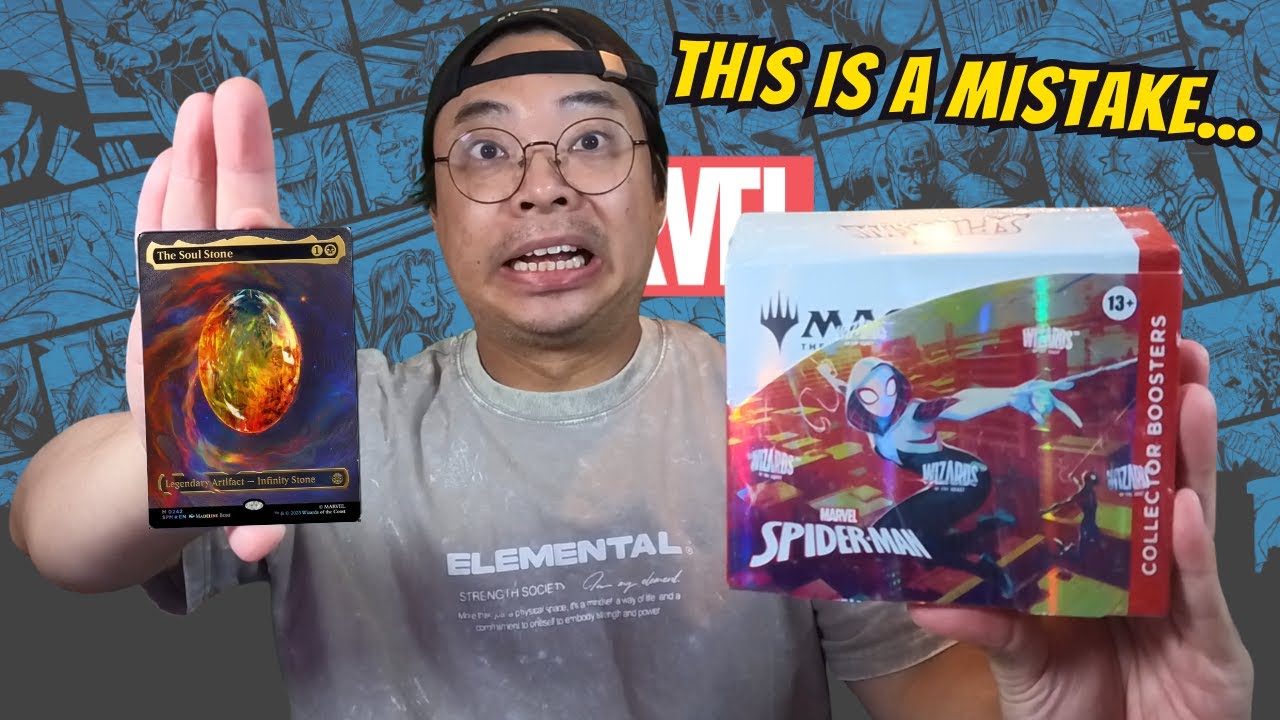 Я приношу жертву, чтобы получить Камень Души! MTG Marvel Spider-Man Opening