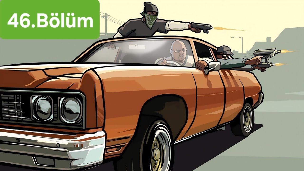 GTA San Andreas 46 : Motosikletlerden Zorla  Paket Alma
