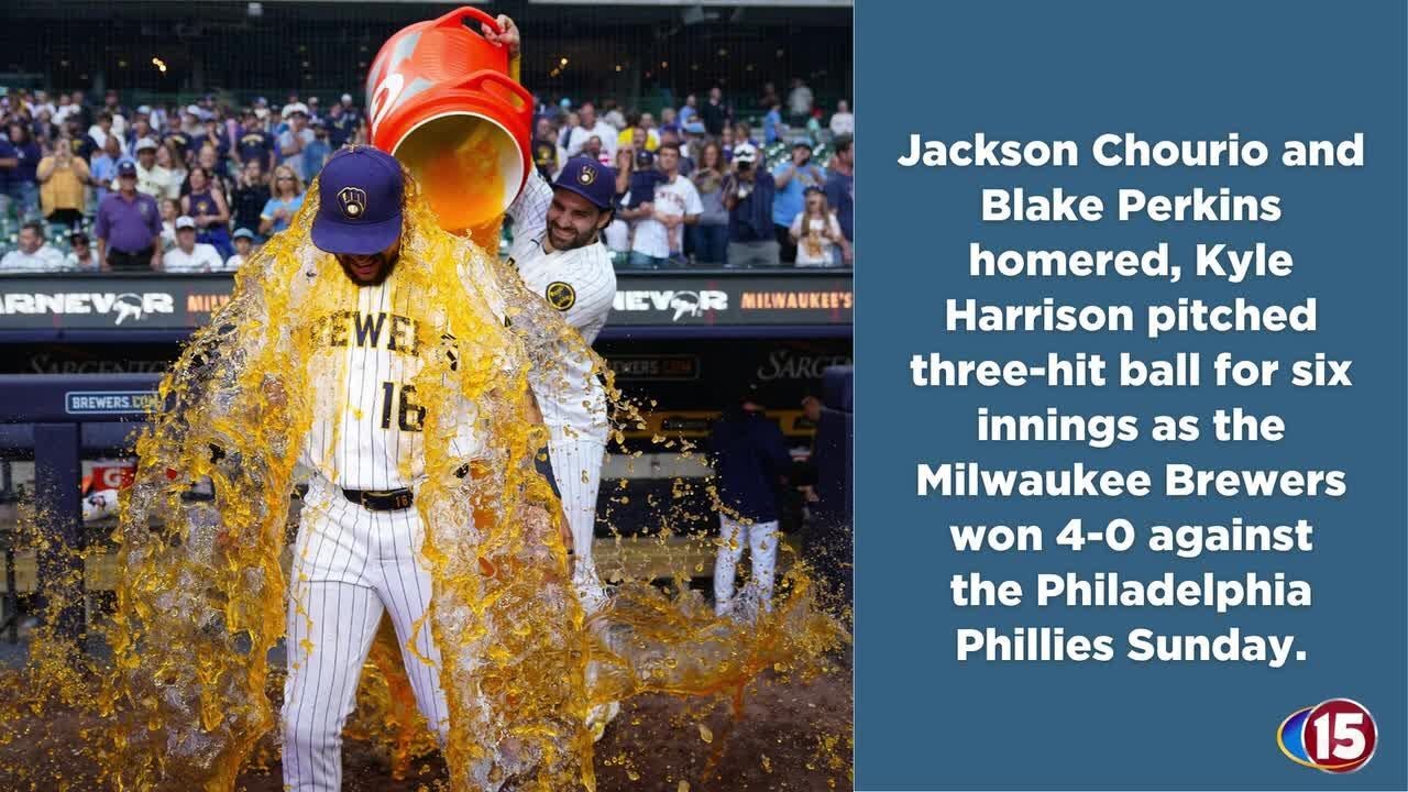 Milwaukee Brewers win against the Philadelphia Phillies