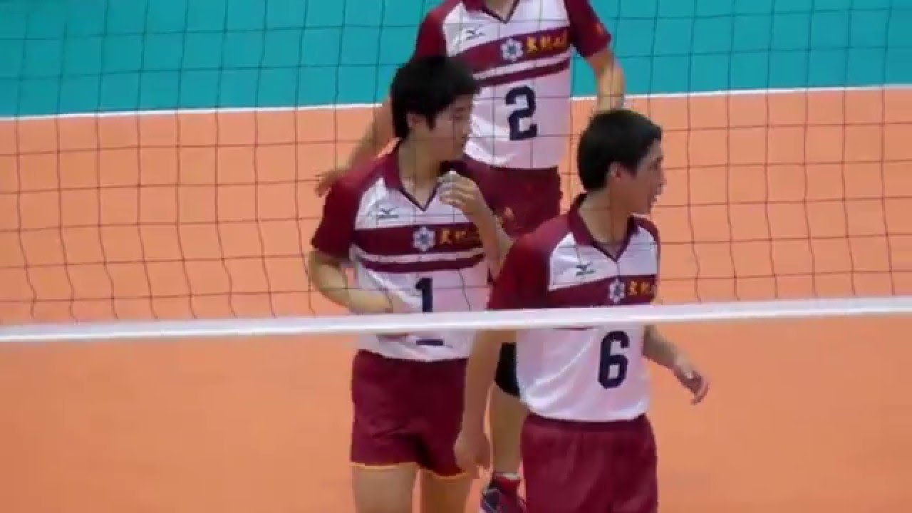 春高バレー2016 洛南(京都) vs 大村工(長崎) 1ｾｯﾄ-1 第2回戦 全日本バレーボール高等学校選手権大会 2016.1.6