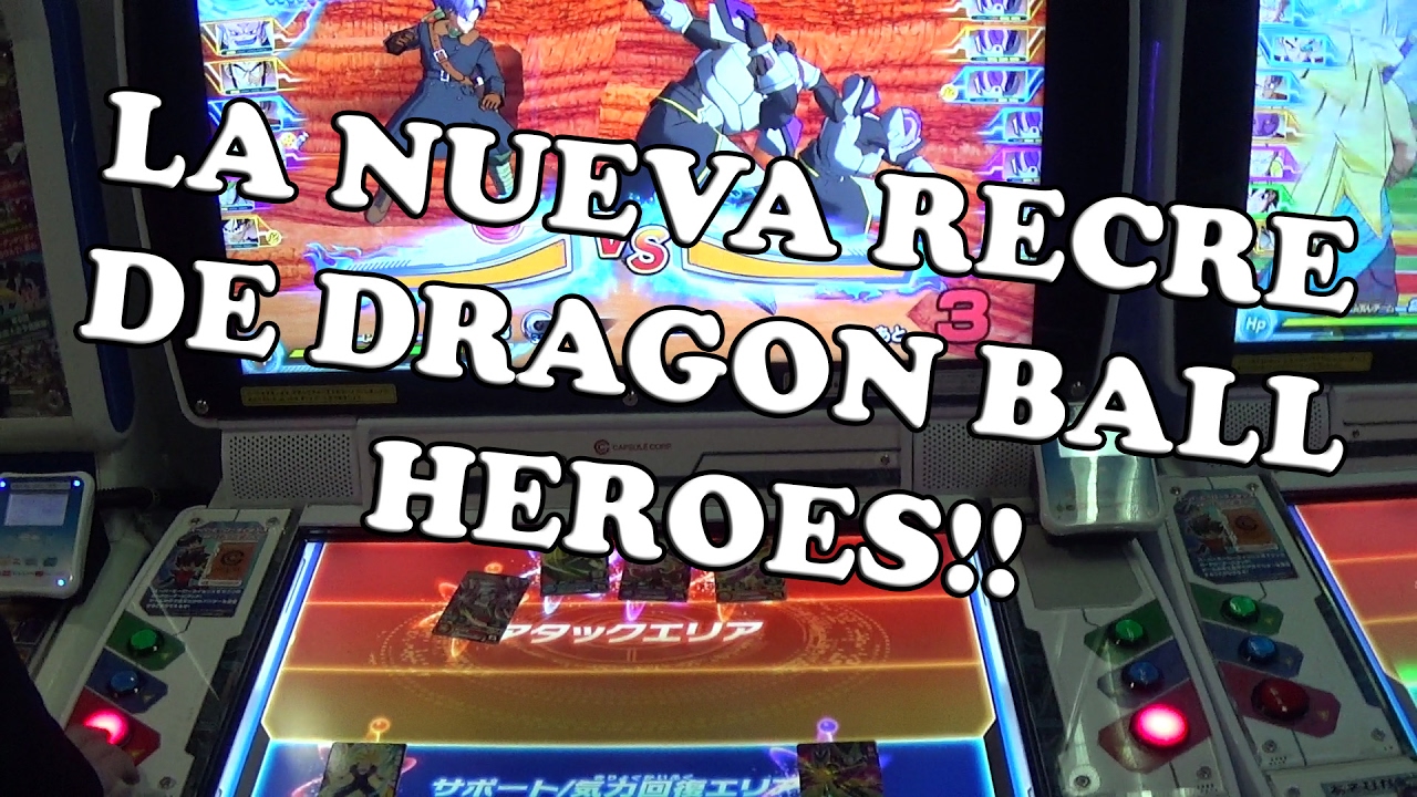 Super Dragon Ball Heroes 2 - Arcade Gameplay. Probamos la Nueva Recreativa! SH2