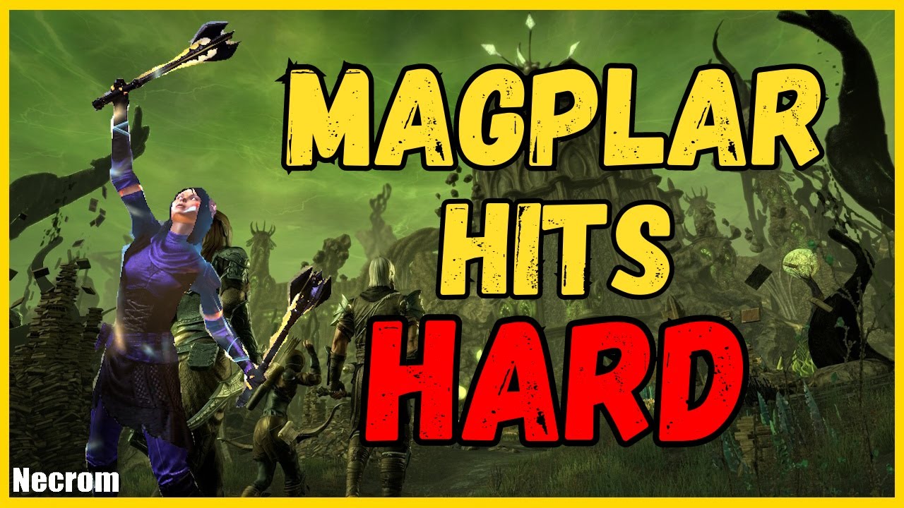 ESO PvP - MagPlar Is CRAZY STRONG [Necrom Chapter]