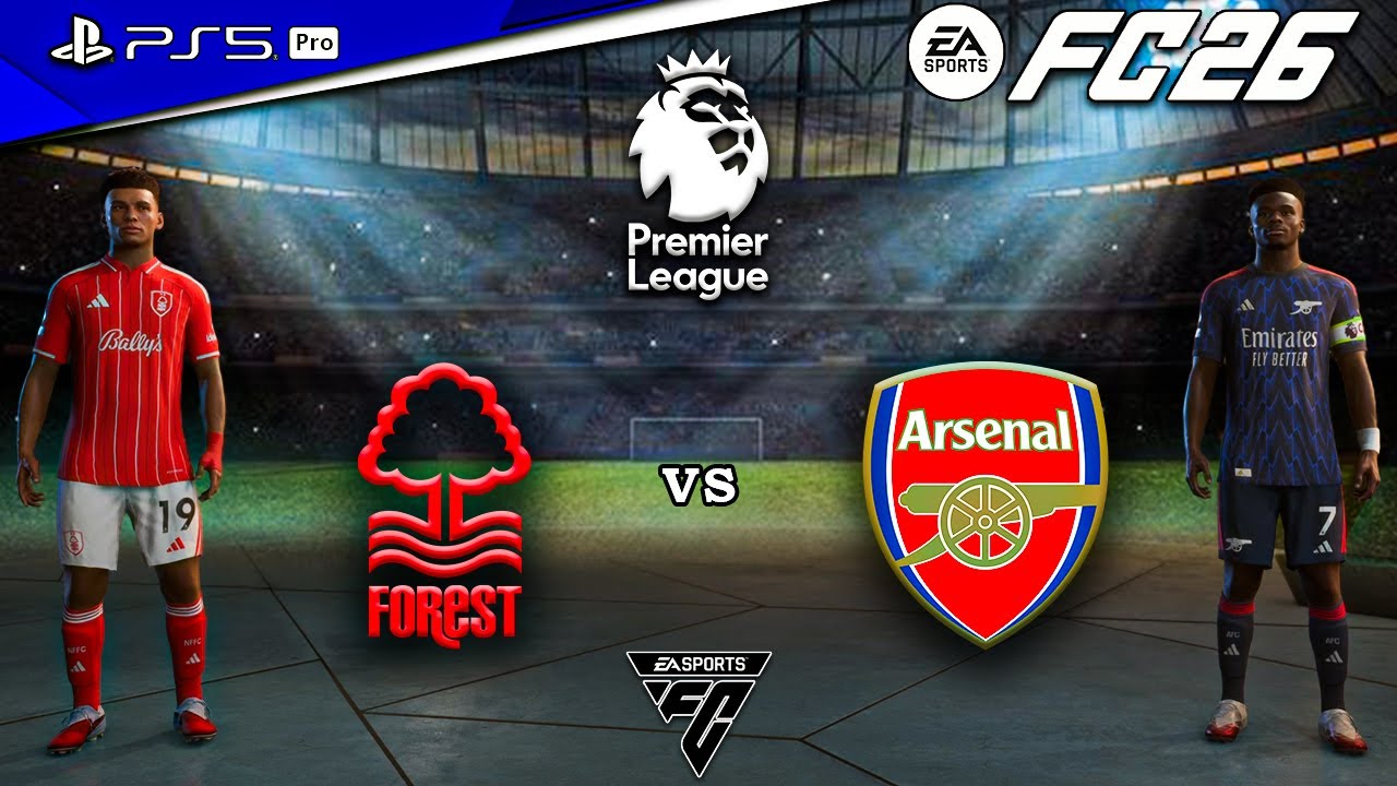 FC 26 - Nottingham Forest vs. Arsenal - Premier League 25/26 Full Match | PS5™ Pro [4K60]