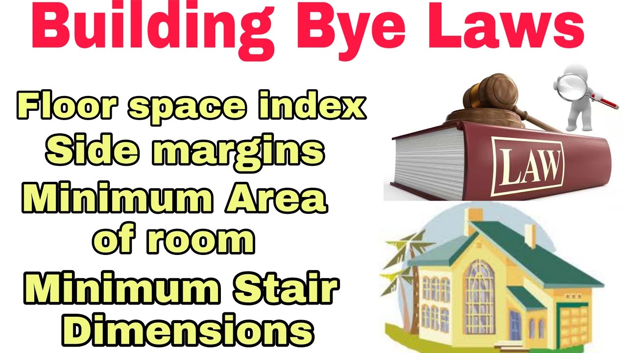 Building Bye Law for Civil Engineers  | Building Drawing Principles
