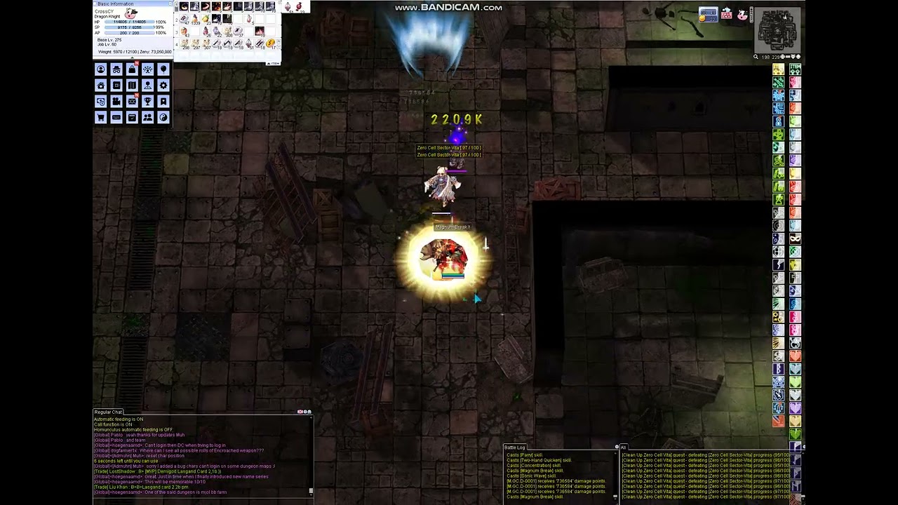 MuhRO Zerocel day 1 - MOBS ARE BUFFED!