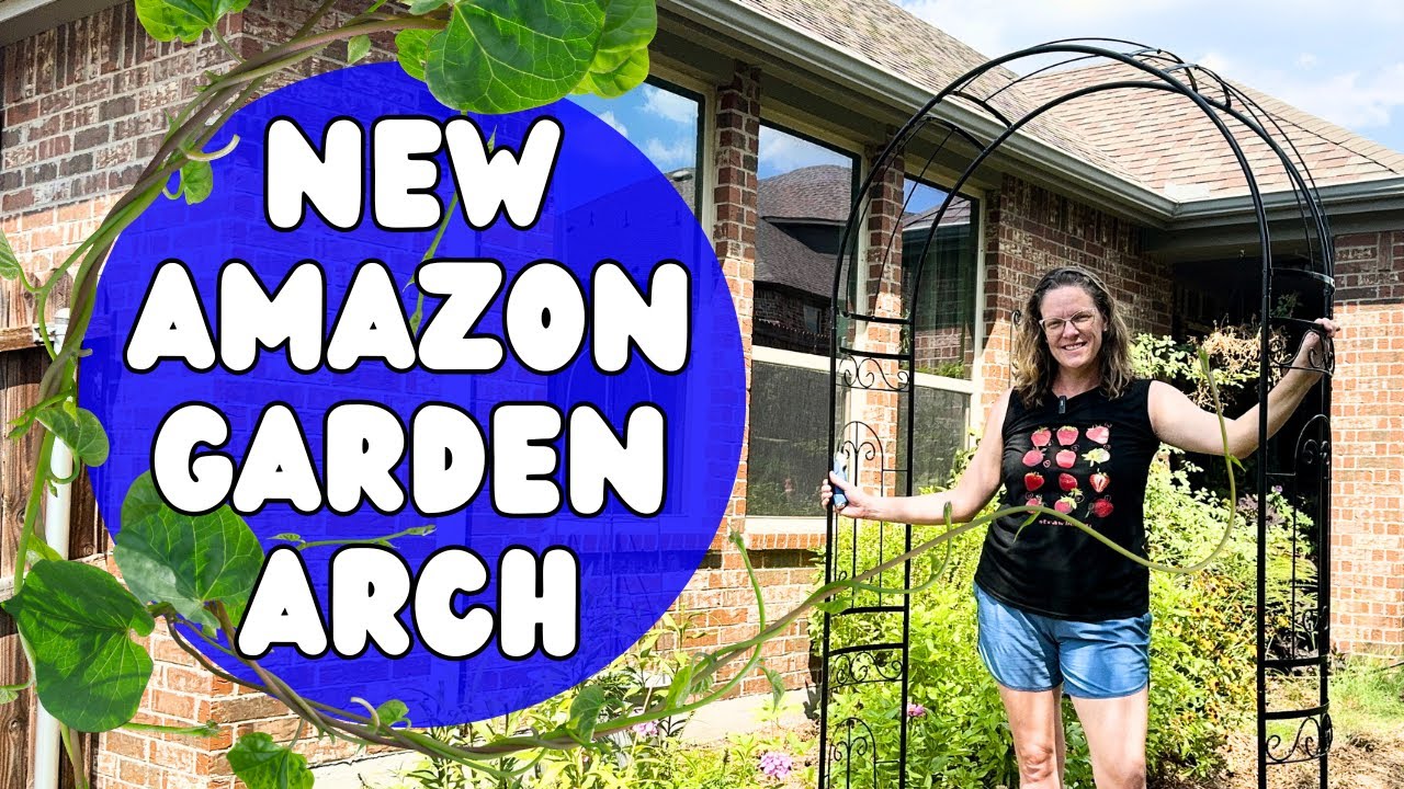 🌷 NEW GARDEN ARCH || Planting Sunflowers For Fall Arrangements || Cardboard Mulch