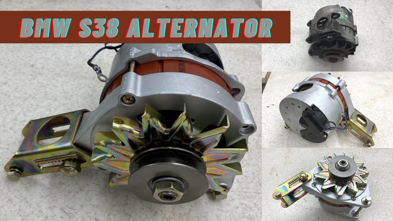 BMW E34 M5 S38 - Alternator Restoration