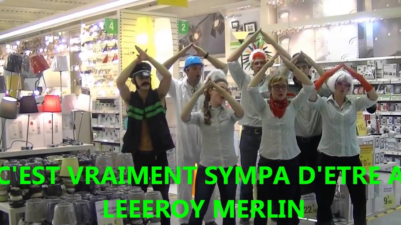 Lip dub Leroy Merlin Agen - YMCA Village people