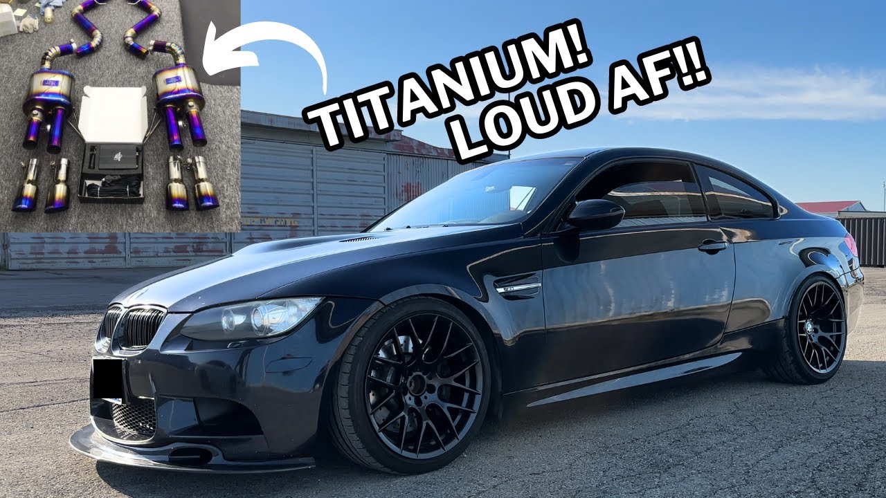 The Best BMW M3 Exhaust!! (SOUNDS INSANE!!)