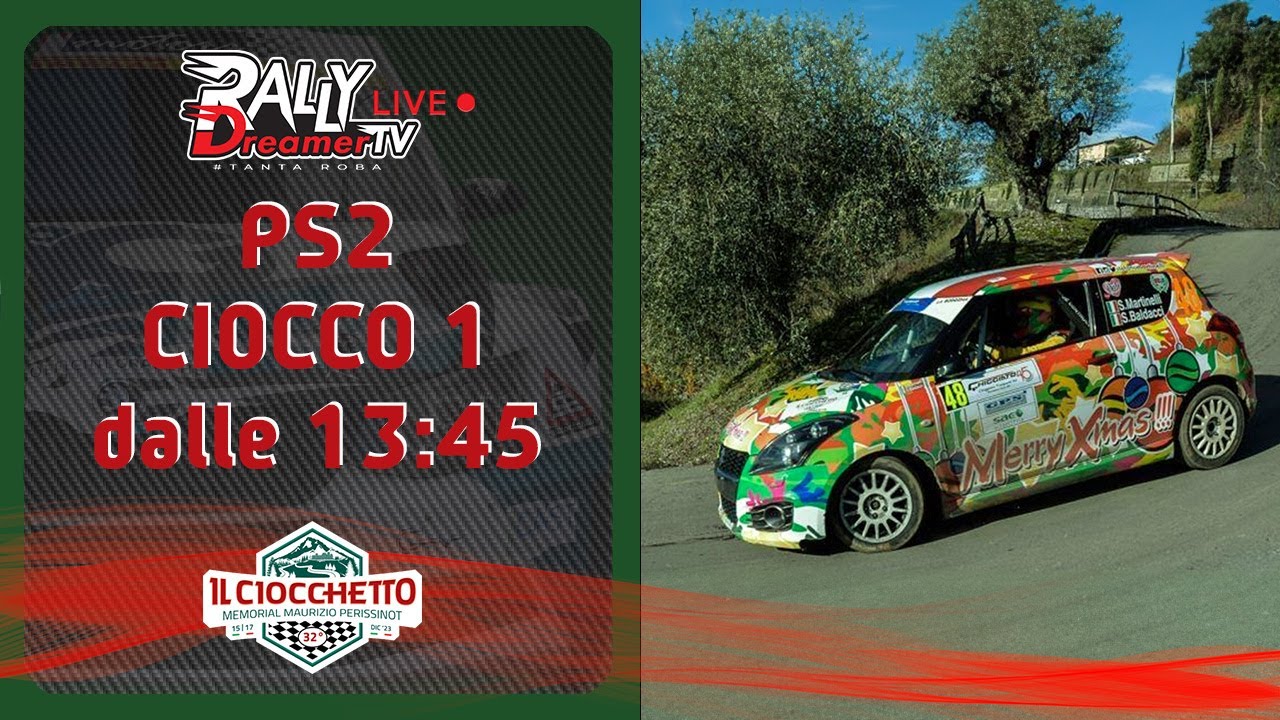 LIVE 32° Rally Il Ciocchetto - PS2 Ciocco 1
