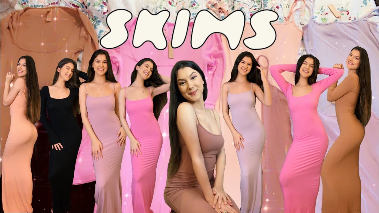 HUGE SKIMS SOFT LOUNGE DRESS COLLECTION! A MUST WATCH!