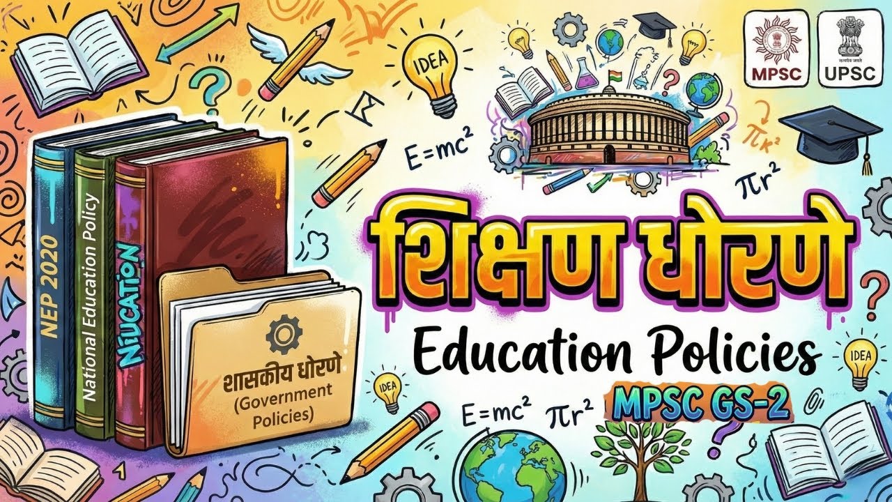 MPSC GS-2: Education in India | Issues, Policies & Way Forward | Part-1| #mahavidyarthi