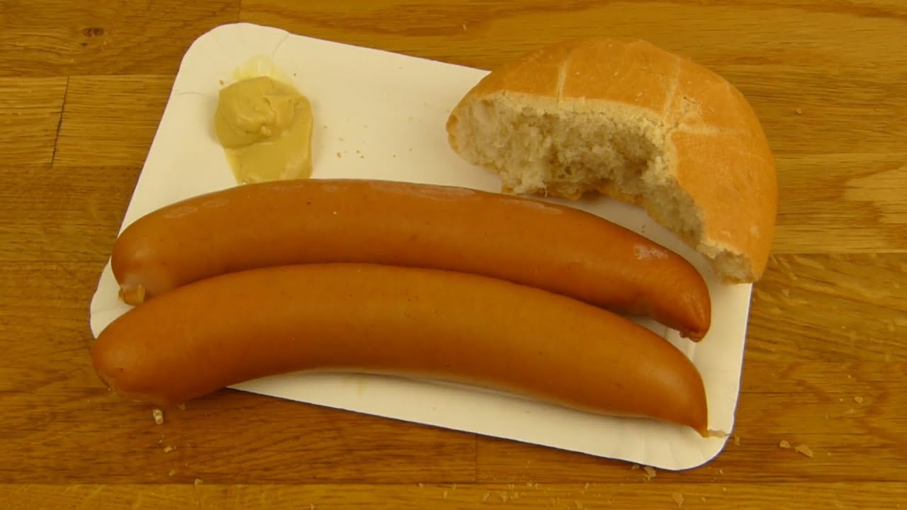 German Bockwurst Mit Senf (Mustard)