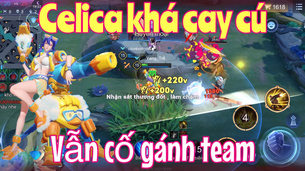 Celica lại được tăng sức mạnh lật kèo khoẻ re - LQMB