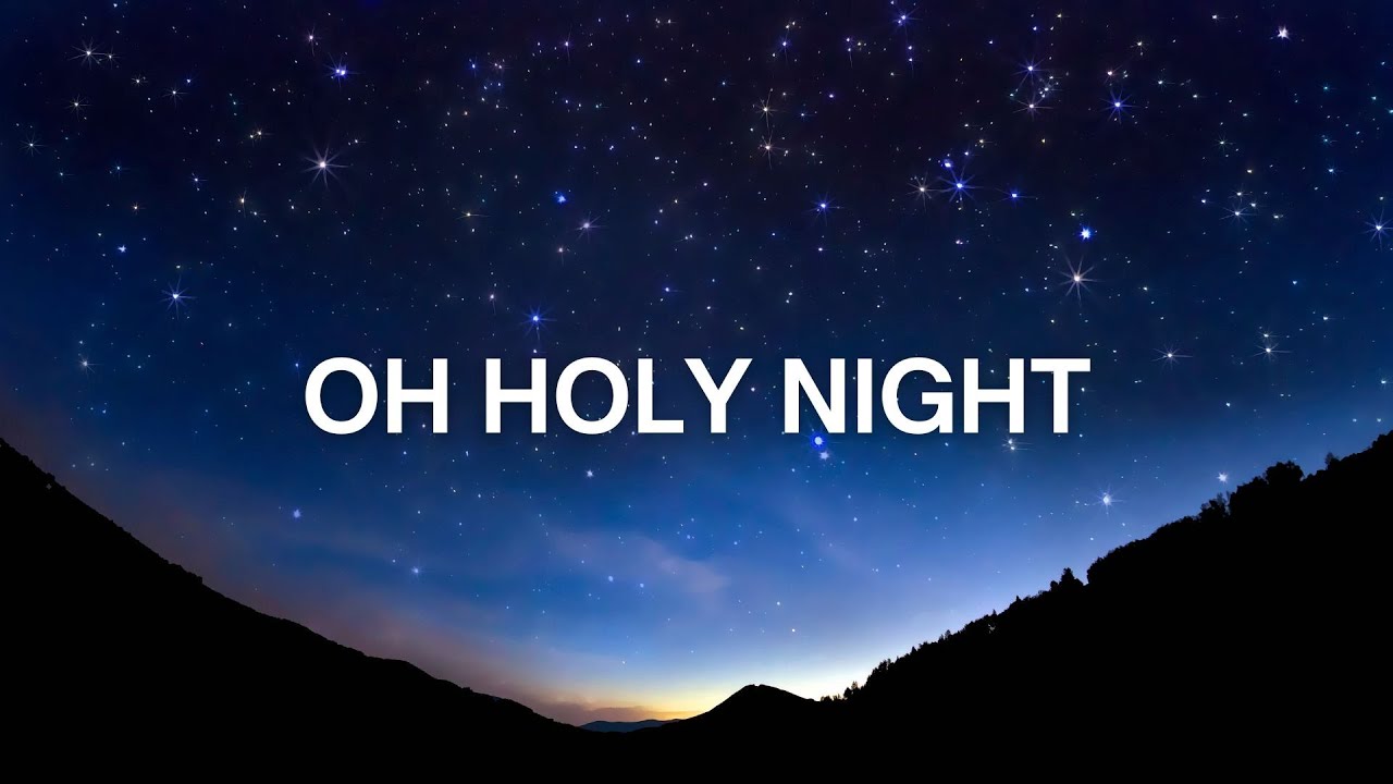 Oh Holy Night | Soprano | Instrumental | Lyric Video
