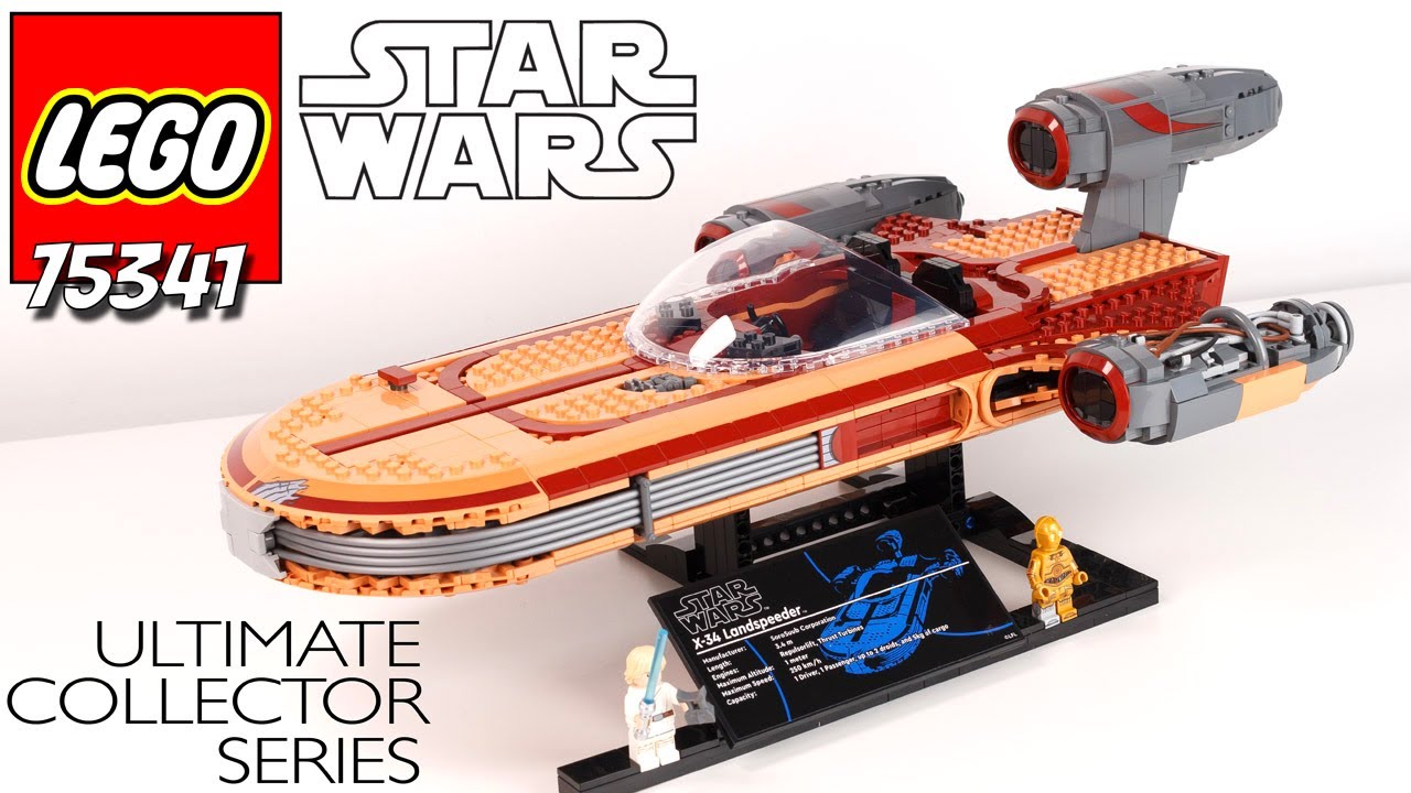 MON TEST du LANDSPEEDER UCS LEGO STAR WARS Ultimate Collector Series Sympa mais indispensable? X-34