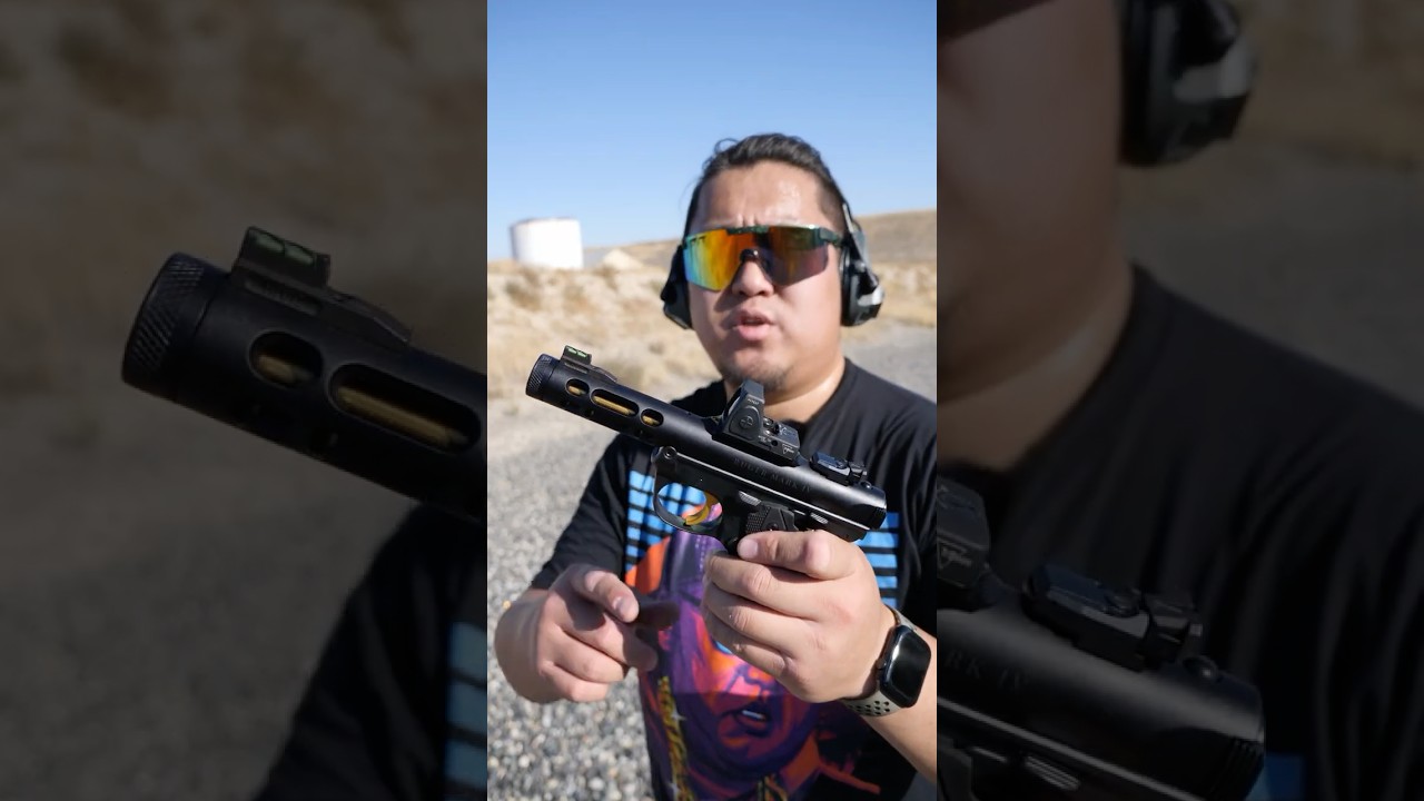 Jak używać pistoletu Ruger Mark 4 22 LR w mniej niż 60 sekund (w tym Mark 2 i 3)