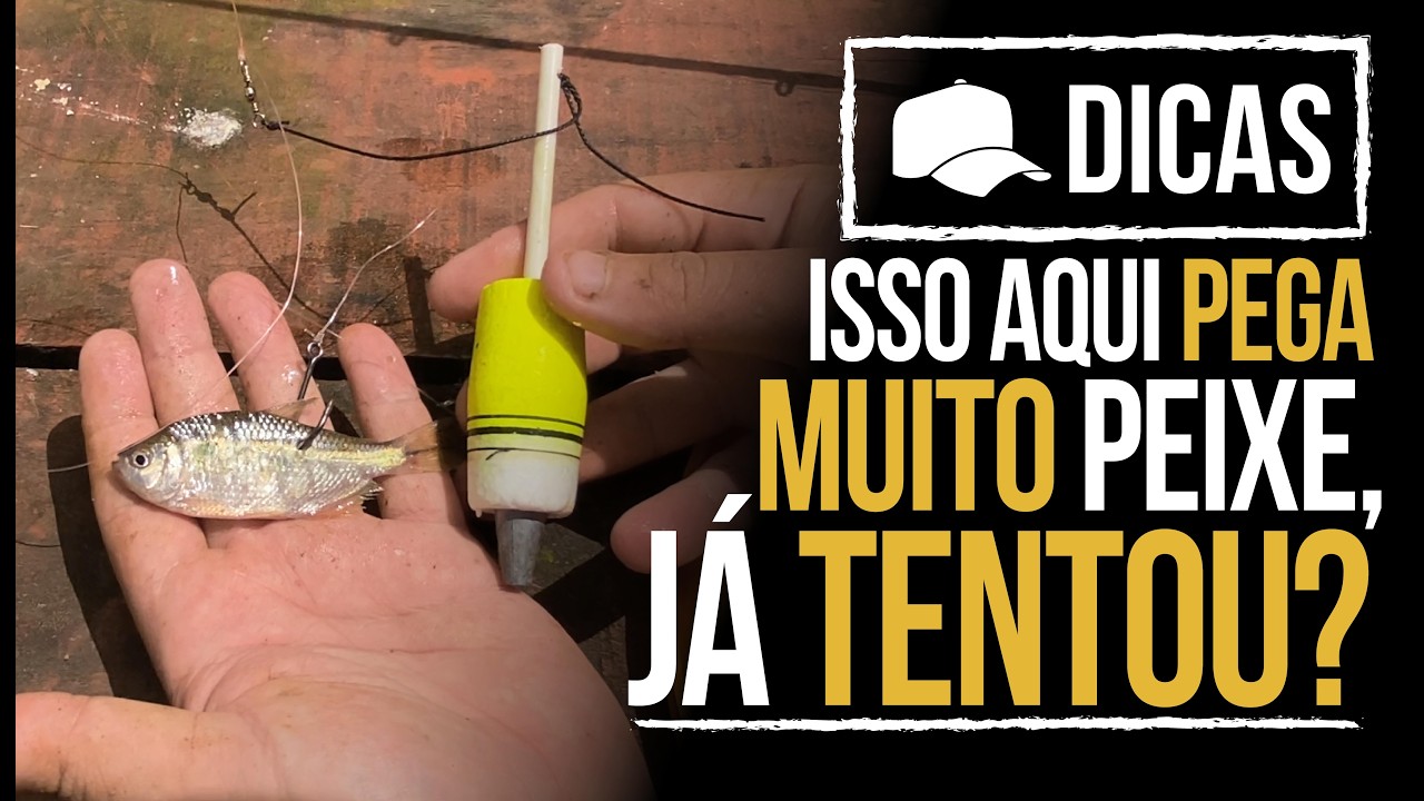 ISSO AQUI PEGA MUITO PEIXE, J&Aacute; TENTOU? (DICA)