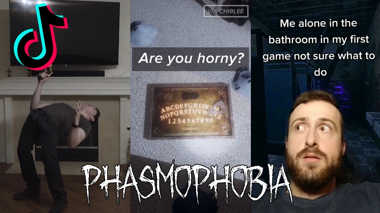 TikTok Phasmophobia Funny Clips Compilation