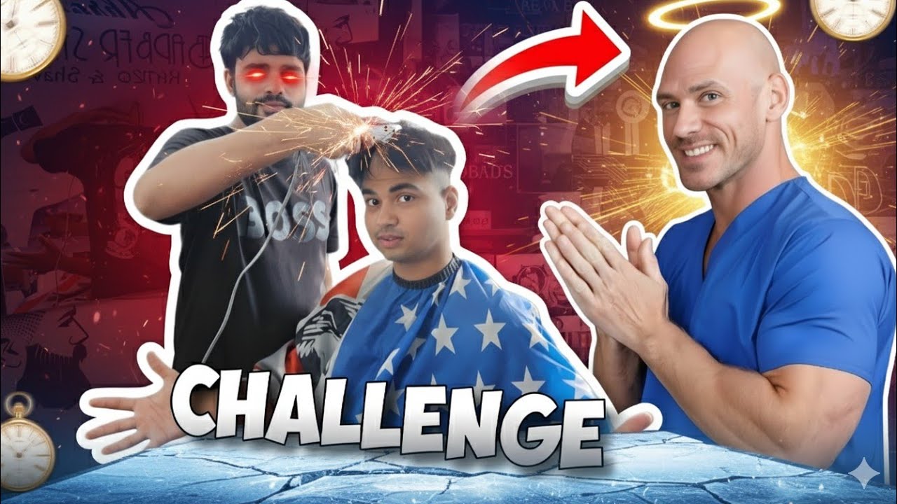 5 Mint ⏱️ Challenge For Salon 🔥 || Like Johnny Sins 