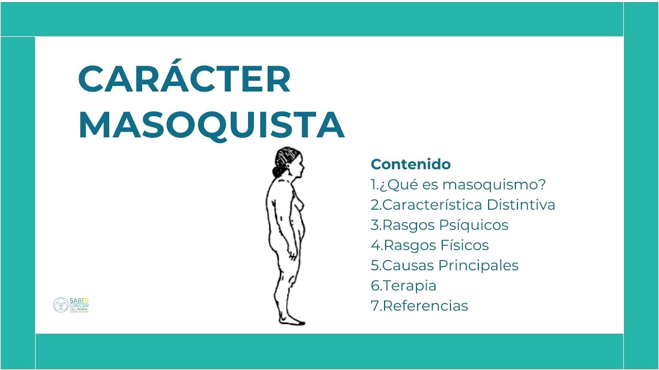 Carácter Masoquista