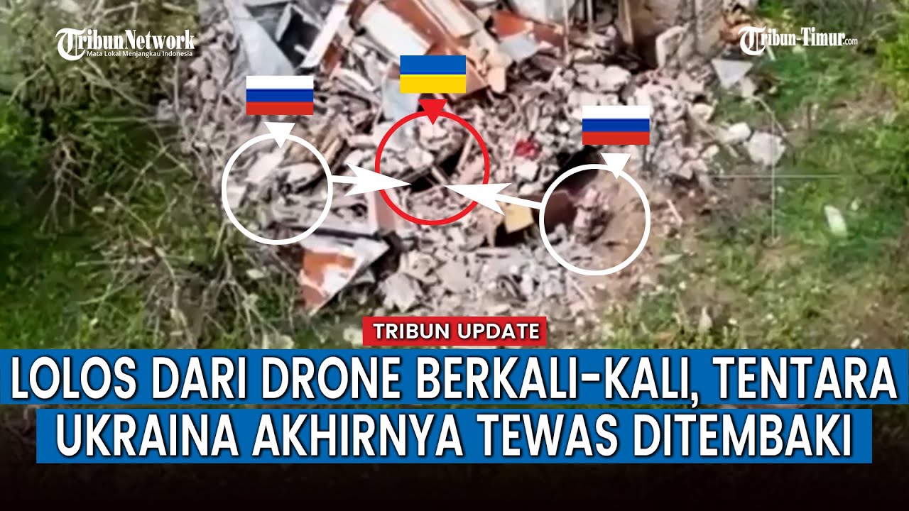 Full Pasukan Rusia Ledakkan dan Bongkar Bangunan Tempat Persembunyian Ukraina