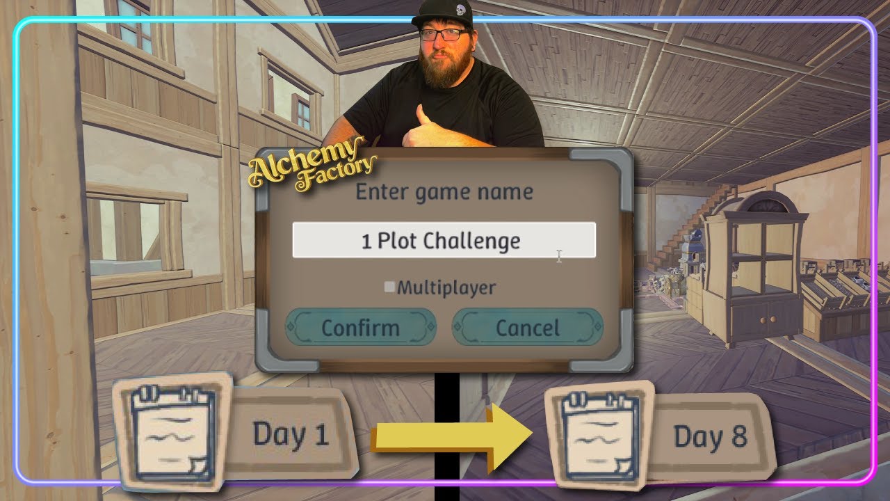 1 Plot Achievement Grind Starts Now - Alchemy Factory Part 1