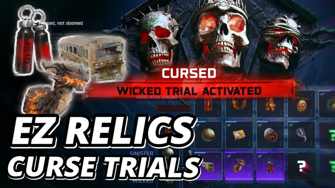 How I Got All Wicked Relics | Blood Vials, Bus, & Dragon Head | BO7 Zombies Curse