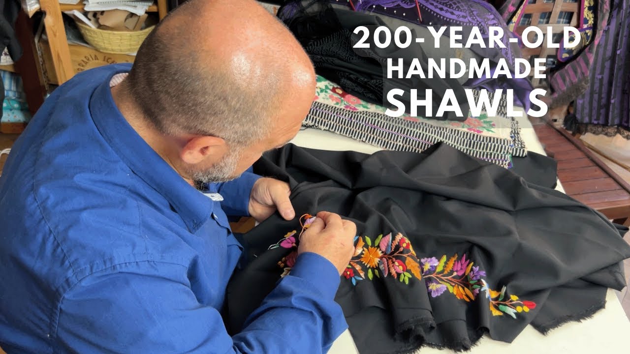 How an Artisan is Preserving The Women’s Art of Sardinian Shawls Making