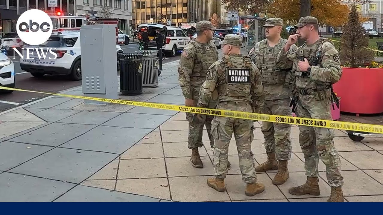 Two National Guard members shot near White House: Officials