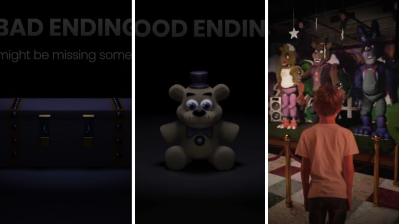 Forgotten at Fredbear's -  All Endings