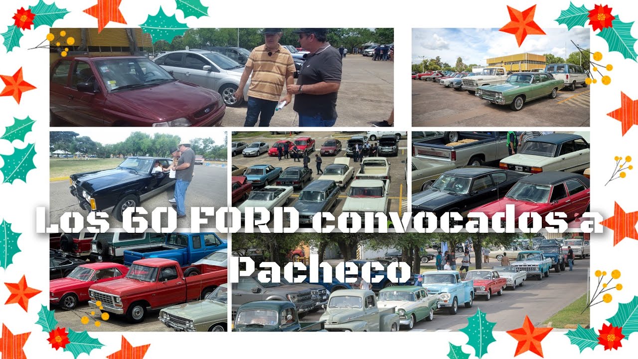 LOS 60 FORD EN LA FIESTA DE LA NUEVA PACHECO. Especial navideño con Smok y Leotta (24.12.24)