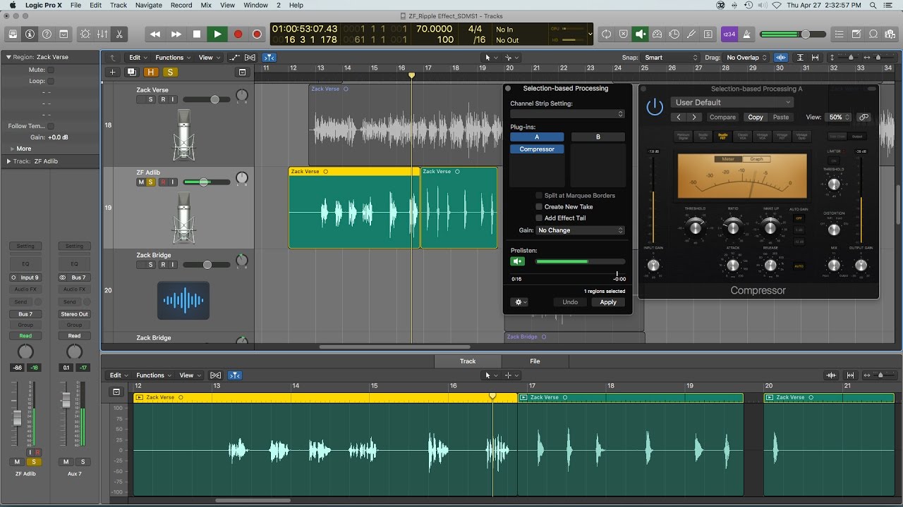 Mixing Hip Hop Rap Vocal Adlibs