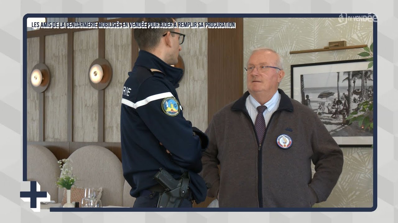 Le + de l'info : Les amis de la gendarmerie mobilisés en Vendée pour aider à remplir sa procuration