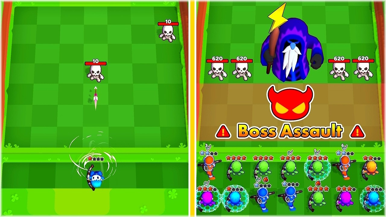 AmaZeus: Merge & Shoot - Gameplay Walkthrough Part 2 Boss Fight