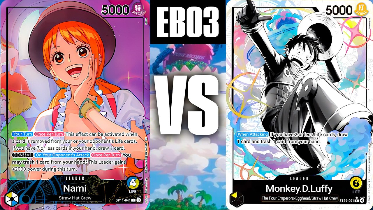 ♠️ POV Nami UY vs Luffy Y [EB03] 44 players ♠️ One Piece TCG