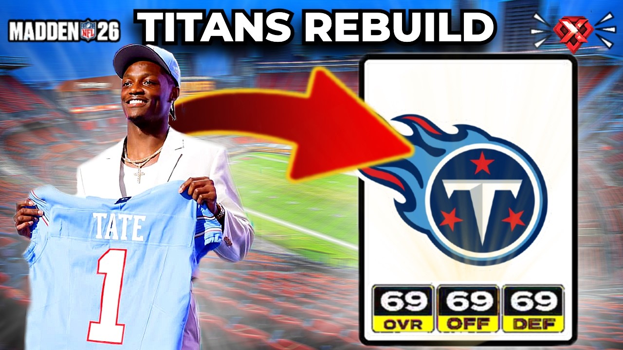 I Rebuilt The Tennessee Titans in Madden 26! (Franchise)