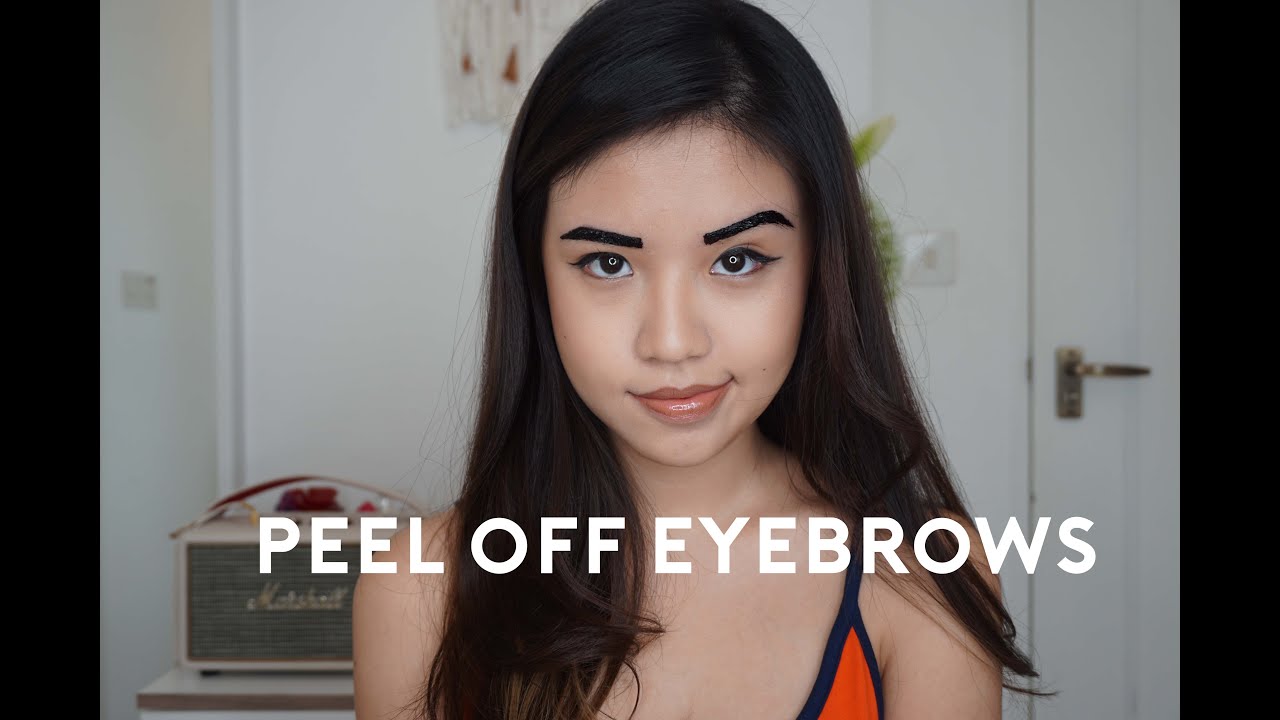PEEL OFF BROWS TATTOO!! | First Impressions Review | Titan Tyra
