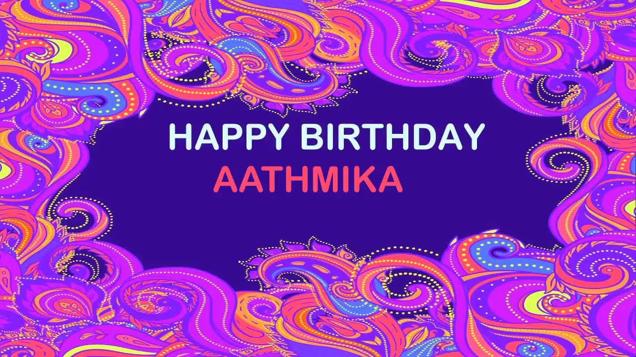 Aathmika   Birthday Postcards & Postales