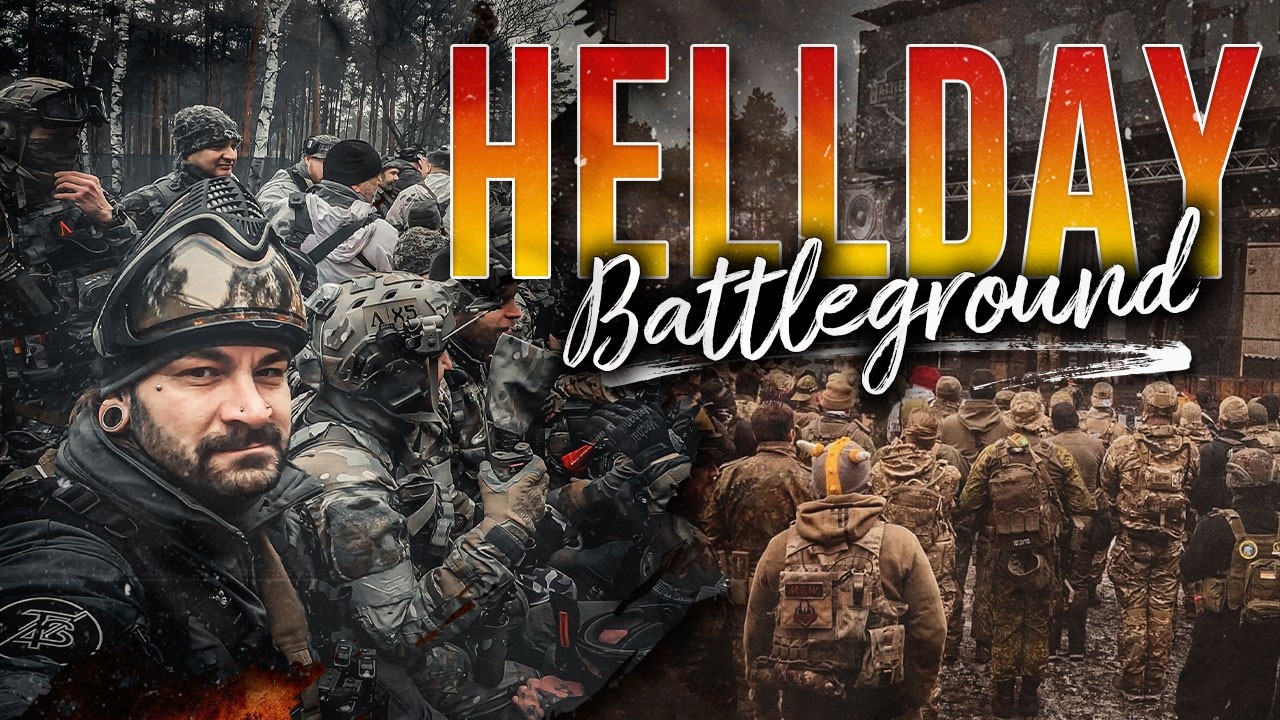 Paintball oder echter Krieg? Team Gelb vs. Team Grün | Hellday 2026 MilSim