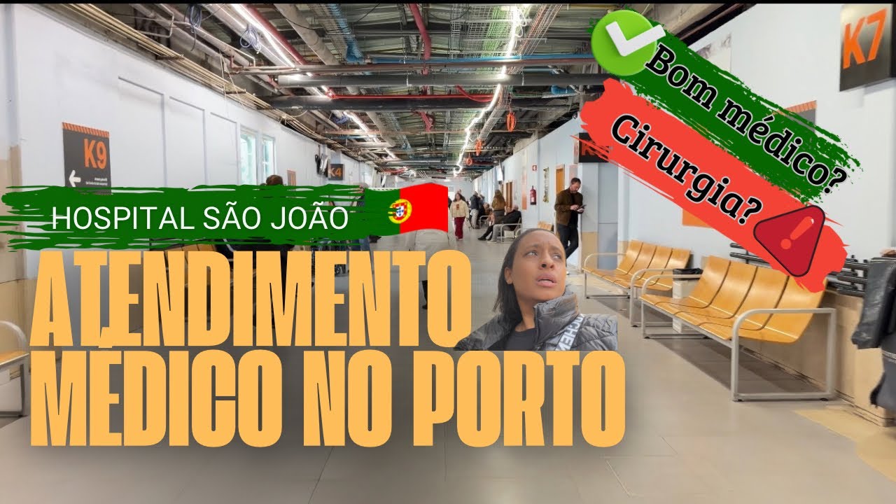 Médico sugeriu cirurgia 🤯 Primeiro atendimento no hospital São João no Porto🇵🇹