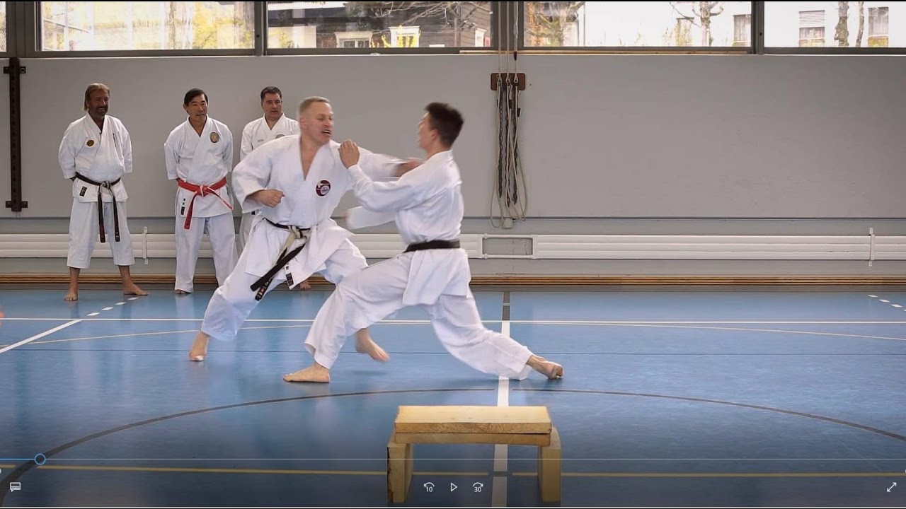Karate Toni Romano Kumite und Bruchtest