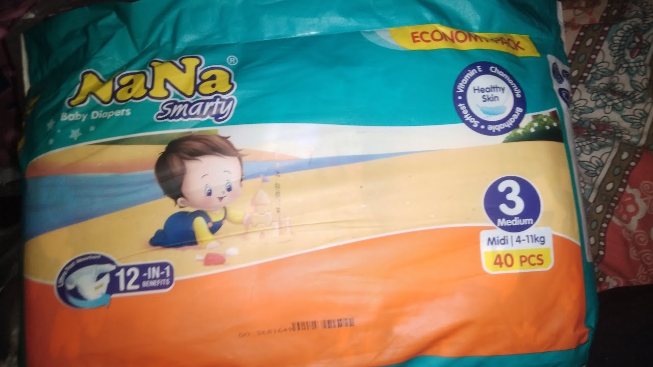 NaNa Smarty Diapers Unboxing - Techpak Techno