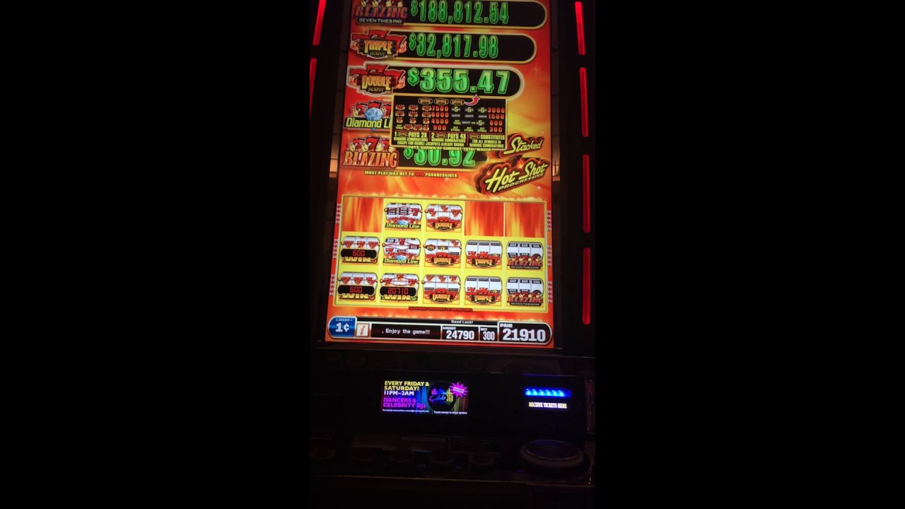 slot machine bonus round  with 12 hot shots !!!