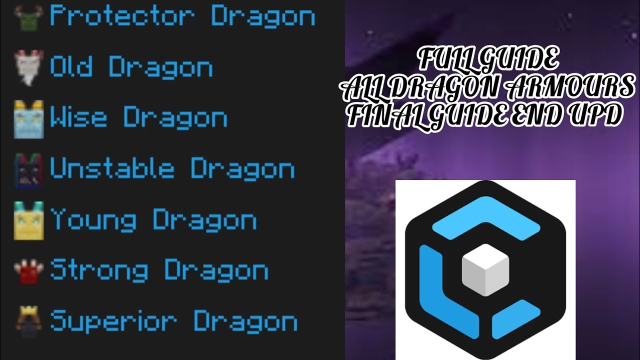FULL GUIDE TO OBTAIN THE DRAGON ARMOURS INSIDE OF CRAFTERSMC Ï END UPDATE GUIDE FINALE